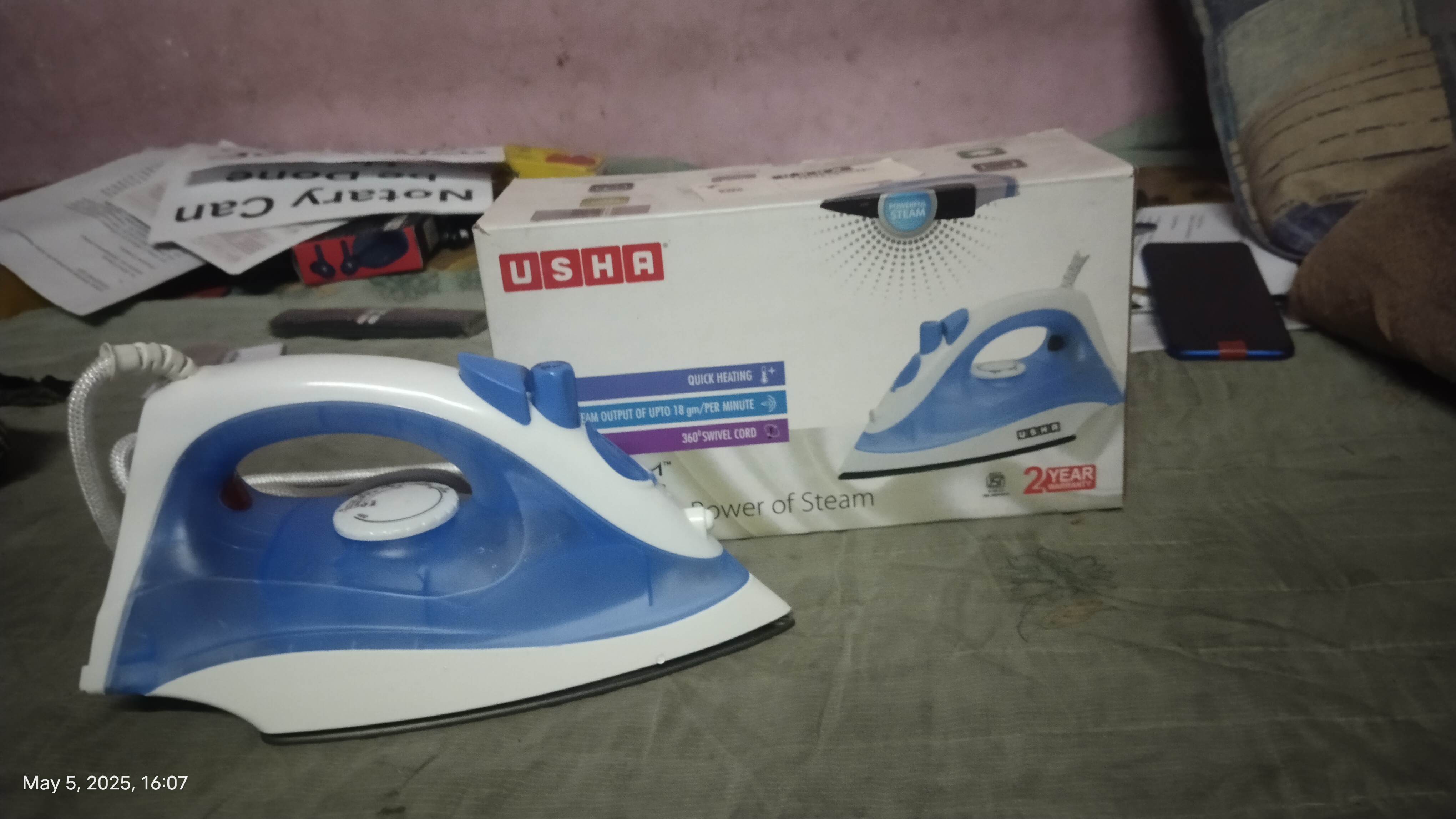 Usha Iron Box Small